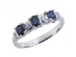 Кольцо, серебро 925, сапфир DC,циркон 002 02 21-02474 2010 г инфо 8877w.