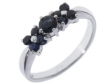 Кольцо, серебро 925, сапфир DC 003 02 21spk-00386 2009 г инфо 9060w.